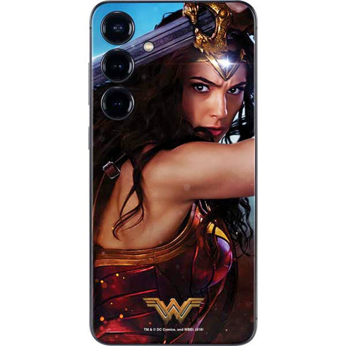 DC Comics Wonder Woman Battle Ready Poster Galaxy S25 Skin