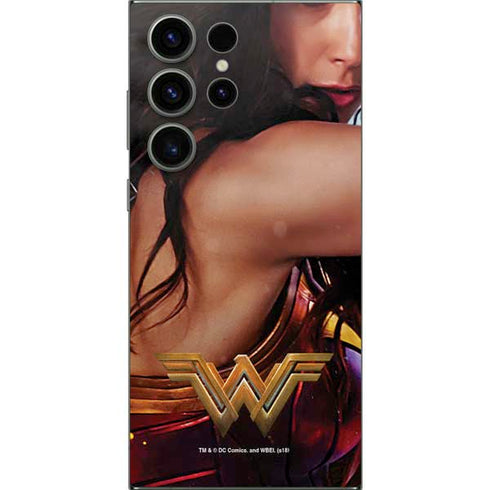 DC Comics Wonder Woman Battle Ready Poster Galaxy S25 Ultra Skin