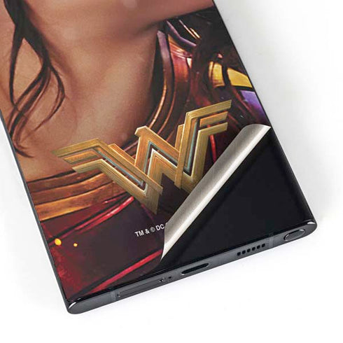 DC Comics Wonder Woman Battle Ready Poster Galaxy S24 Ultra Skin