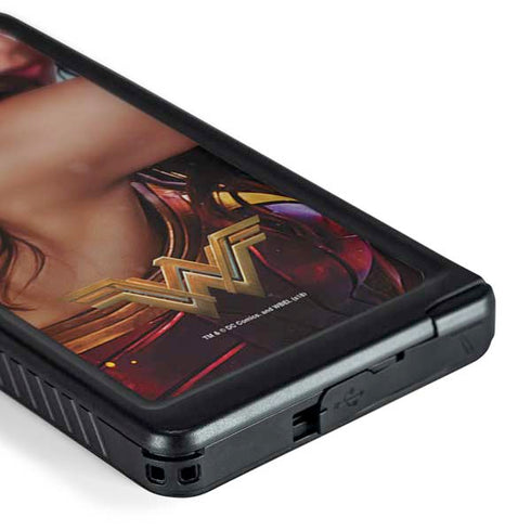 DC Comics Wonder Woman Battle Ready Poster Galaxy S24 Ultra Waterproof Case