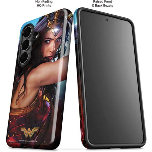 DC Comics Wonder Woman Battle Ready Poster Galaxy S26 Impact Case