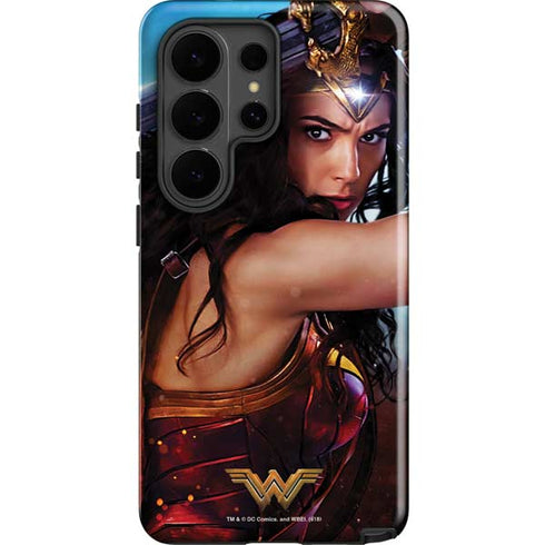 DC Comics Wonder Woman Battle Ready Poster Galaxy S26 Ultra Impact Case