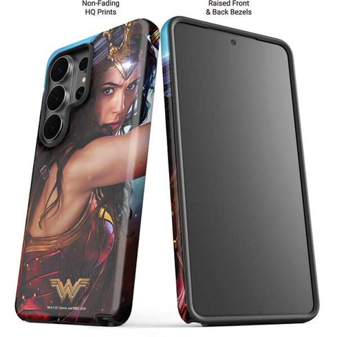 DC Comics Wonder Woman Battle Ready Poster Galaxy S26 Ultra Impact Case