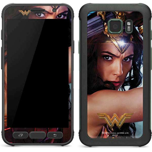 DC Comics Wonder Woman Battle Ready Poster Galaxy S7 Active Skin
