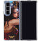 DC Comics Wonder Woman Battle Ready Poster Galaxy Z Fold5 5G Clear Case