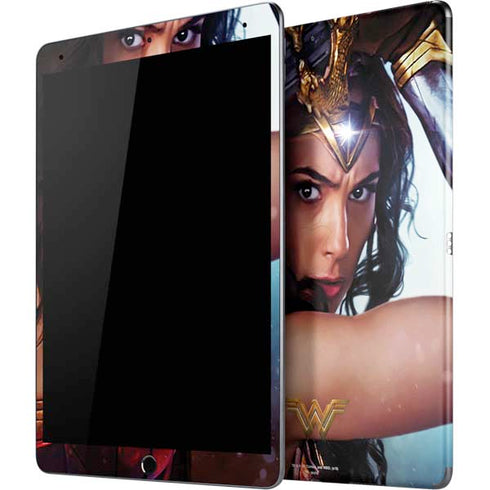 DC Comics Wonder Woman Battle Ready Poster iPad Skins