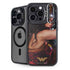 DC Comics Wonder Woman Battle Ready Poster iPhone 14 Pro Kickstand Case