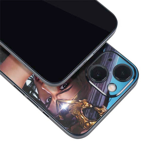 DC Comics Wonder Woman Battle Ready Poster iPhone 15 Skin