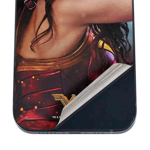 DC Comics Wonder Woman Battle Ready Poster iPhone 16 Skin