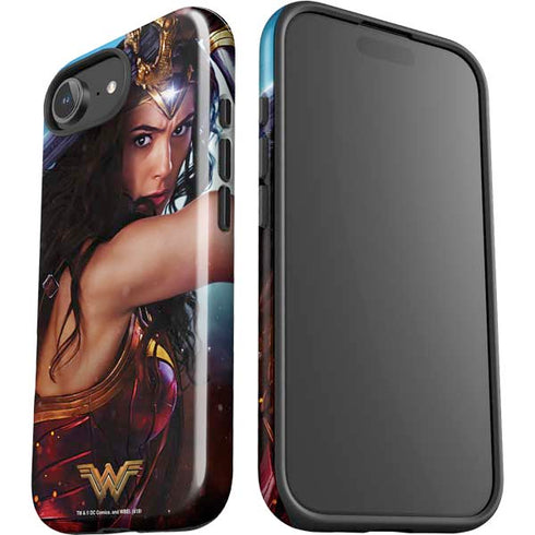 DC Comics Wonder Woman Battle Ready Poster iPhone 16e Impact Case