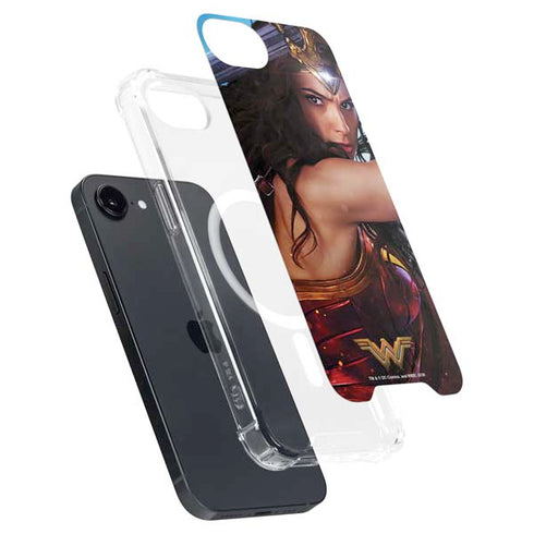 DC Comics Wonder Woman Battle Ready Poster iPhone 16e MagSafe Case
