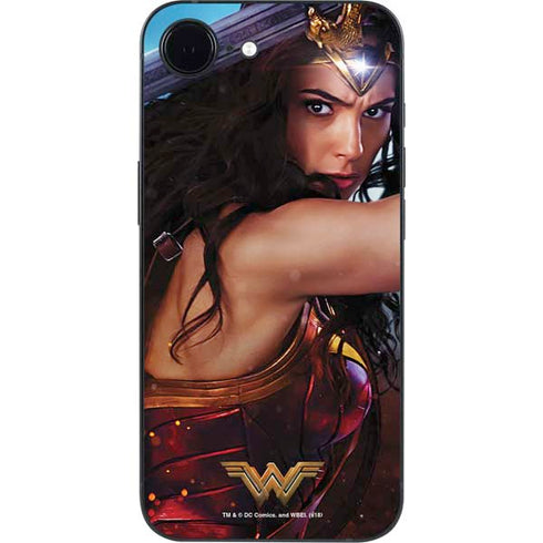 DC Comics Wonder Woman Battle Ready Poster iPhone 16e Skin