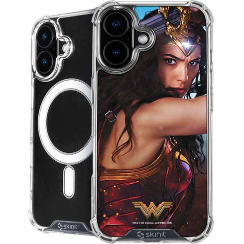 DC Comics Wonder Woman Battle Ready Poster iPhone 17 MagSafe Case