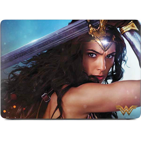 DC Comics Wonder Woman Battle Ready Poster Apple MacBook Air Skin