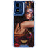 DC Comics Wonder Woman Battle Ready Poster Moto G Play 4G (2024) Clear Case