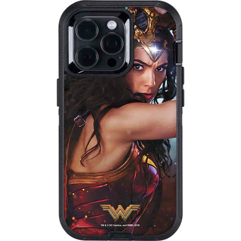 DC Comics Wonder Woman Battle Ready Poster Otterbox Defender iPhone Skin