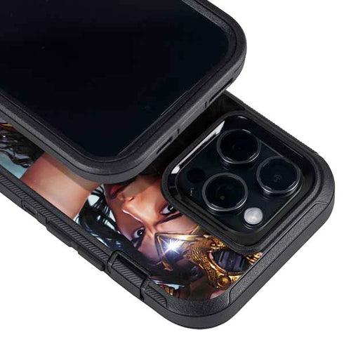 DC Comics Wonder Woman Battle Ready Poster Otterbox Defender iPhone Skin