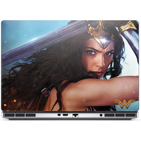 DC Comics Wonder Woman Battle Ready Poster Dell Precision Skin