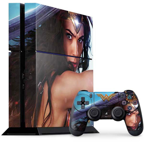 DC Comics Wonder Woman Battle Ready Poster PlayStation PS4 Skins
