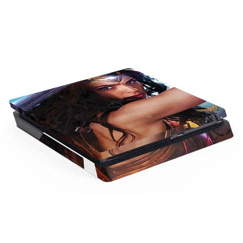 DC Comics Wonder Woman Battle Ready Poster PlayStation PS4 Skins