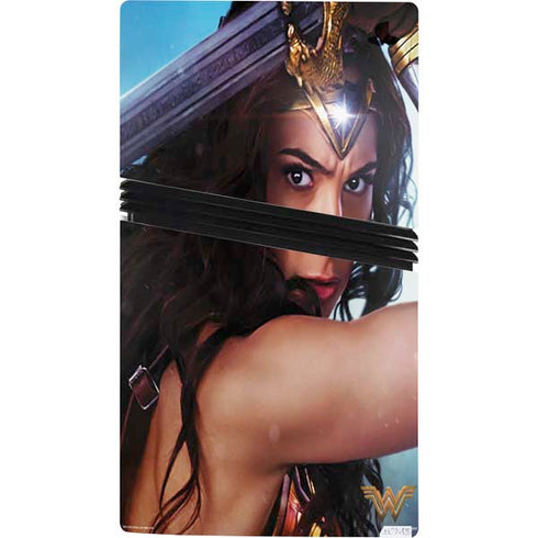 DC Comics Wonder Woman Battle Ready Poster PS5 Pro Bundle Skin