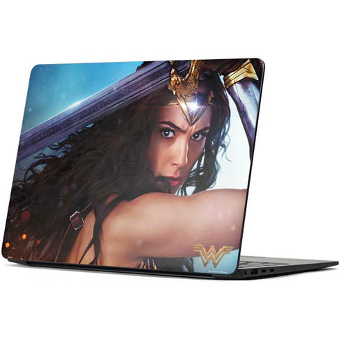 DC Comics Wonder Woman Battle Ready Poster Surface Laptop 7 13.8in Skin