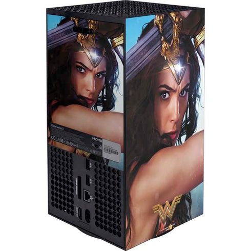 DC Comics Wonder Woman Battle Ready Poster XBox Series X Digital Edition Bundle Skin