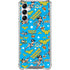DC Comics Wonder Woman Action pose pattern Gabb Phone 4 Clear Case