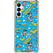 DC Comics Wonder Woman Action pose pattern Galaxy A16 5G Clear Case