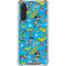 DC Comics Wonder Woman Action pose pattern Galaxy A17 Clear Case