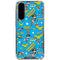 DC Comics Wonder Woman Action pose pattern Galaxy A36 5G Clear Case