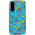 DC Comics Wonder Woman Action pose pattern Galaxy A36 5G Clear Case