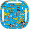 DC Comics Wonder Woman Action pose pattern Galaxy Buds Live Skin