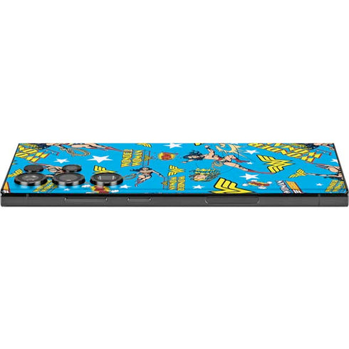 DC Comics Wonder Woman Action pose pattern Galaxy Skins