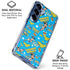 DC Comics Wonder Woman Action pose pattern Galaxy S25 Plus Clear Case