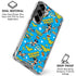 DC Comics Wonder Woman Action pose pattern Galaxy S26 Clear Case