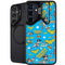 DC Comics Wonder Woman Action pose pattern Galaxy S26 Kickstand Case