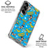 DC Comics Wonder Woman Action pose pattern Galaxy S26 Plus Clear Case