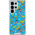 DC Comics Wonder Woman Action pose pattern Galaxy S26 Ultra Clear Case