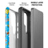 DC Comics Wonder Woman Action pose pattern Galaxy S26 Ultra Impact Case