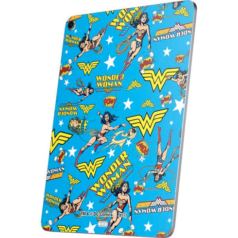 DC Comics Wonder Woman Action pose pattern Apple iPad Air Skin