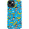 DC Comics Wonder Woman Action pose pattern iPhone 15 Impact Case