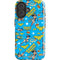 DC Comics Wonder Woman Action pose pattern iPhone 16 Impact Case