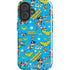 DC Comics Wonder Woman Action pose pattern iPhone 16 Impact Case