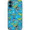 DC Comics Wonder Woman Action pose pattern iPhone 16 Plus Skin