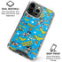 DC Comics Wonder Woman Action pose pattern iPhone 16 Pro Max Clear Case