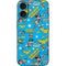 DC Comics Wonder Woman Action pose pattern iPhone 16 Skin