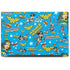 DC Comics Wonder Woman Action pose pattern Dell Latitude Skin