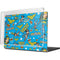 DC Comics Wonder Woman Action pose pattern MacBook Pro 14in (2021-24) Case plus Skin