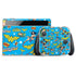DC Comics Wonder Woman Action pose pattern Nintendo Skins
